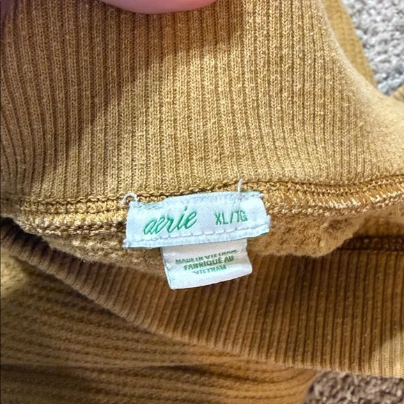 Aerie Golden Ribbed Pants - Picture 2 of 5